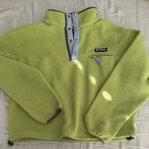 Columbia Lime Greene Fleece Pullover